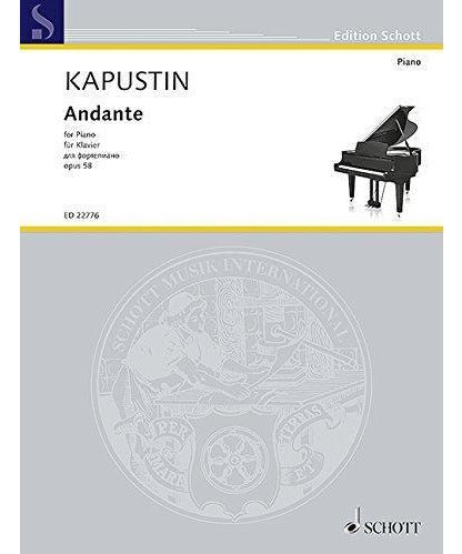 Andante, Op. 58 for Piano - Remenyi House of Music