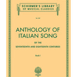 Anthology of Italian Song of the 17th and 18th Centuries – Book I - Remenyi House of Music