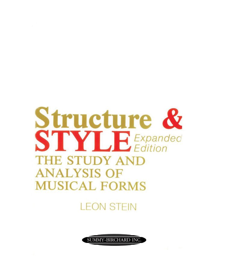 Anthology of Musical Forms: Structure & Style (Expanded Edition) - Remenyi House of Music