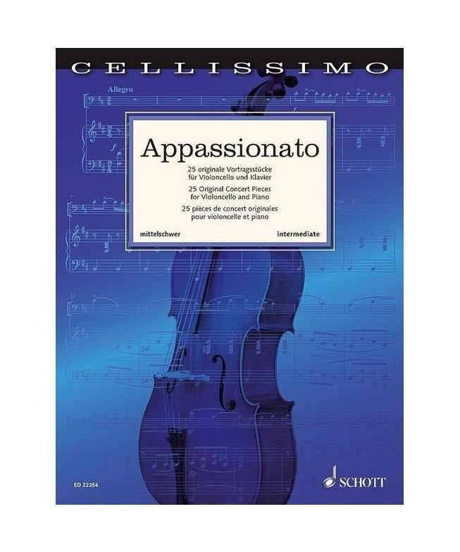 Appassionato: 25 Original Concert Pieces Cello and Piano - Remenyi House of Music