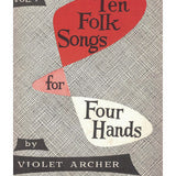 Archer, V. - 10 Folk Songs for Four Hands (Volume 1)