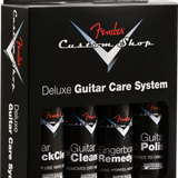 Fender Custom Shop Deluxe Guitar Care System, 4 Pack, Black