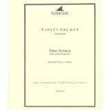 Archer, V. - Two Songs (Medium Voice) - Remenyi House of Music