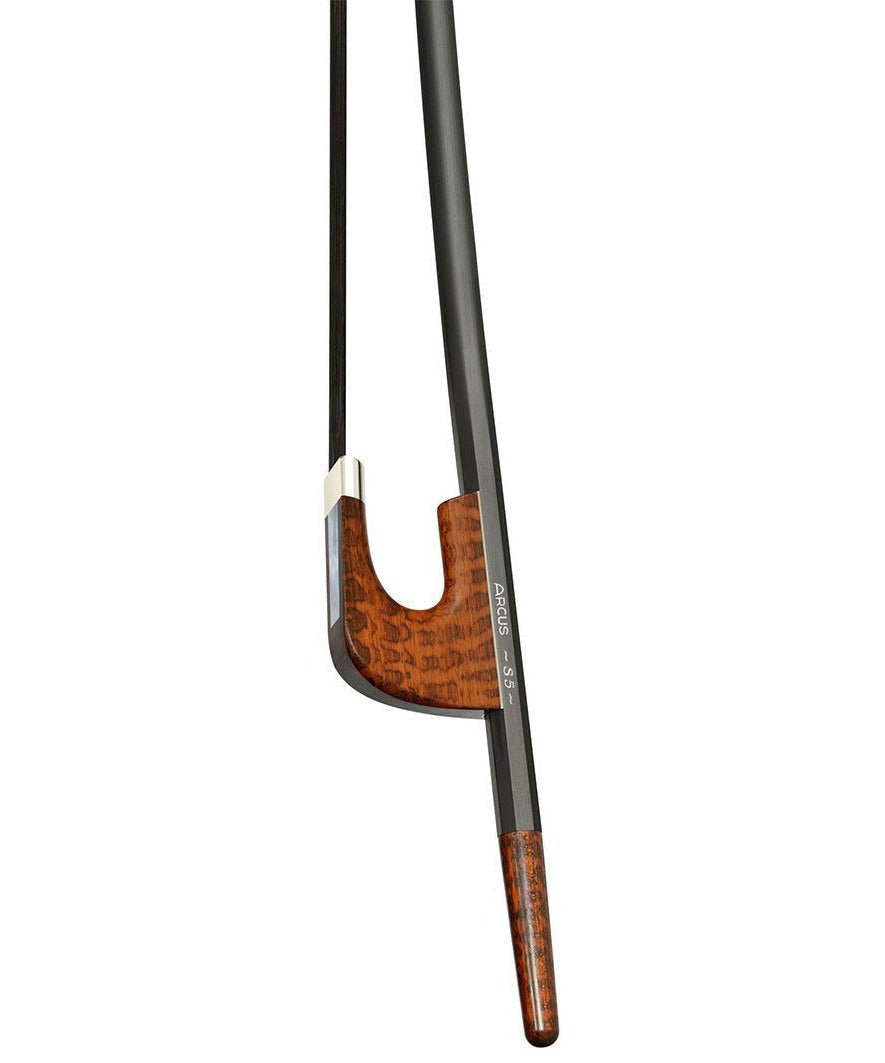 Arcus S5 Silver Mounted Bass Bow - Remenyi House of Music