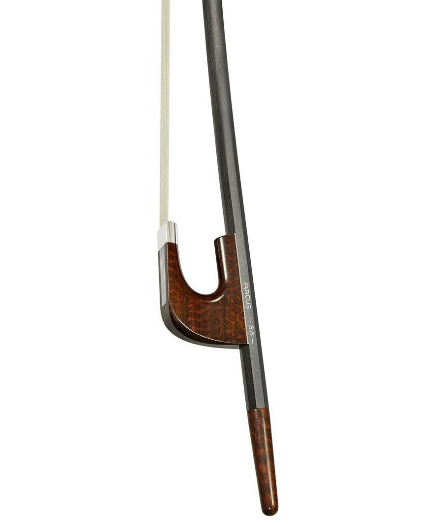 Arcus S6 Silver Mounted Bass Bow - Remenyi House of Music