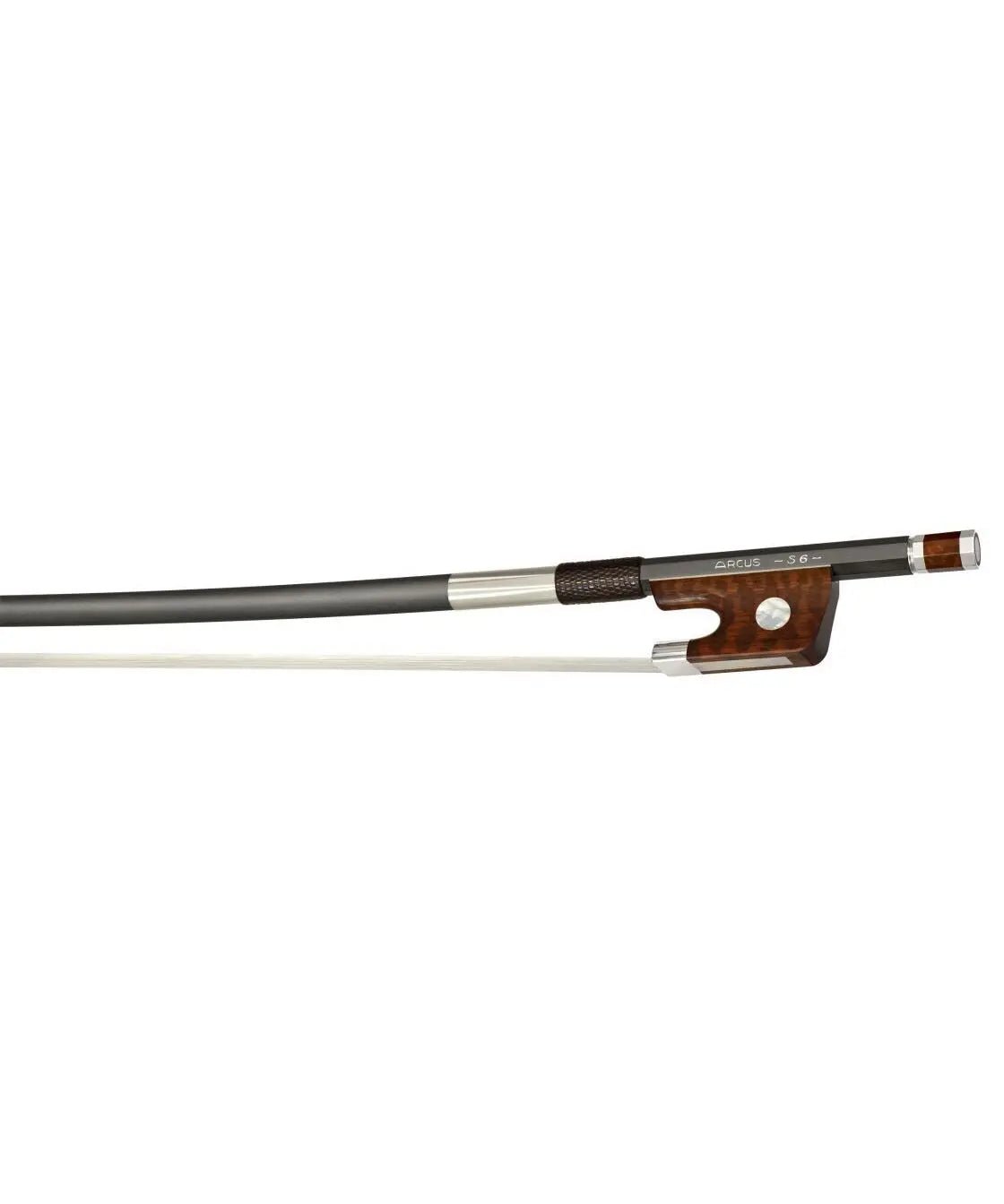 Arcus S6 Silver Mounted Bass Bow - Remenyi House of Music