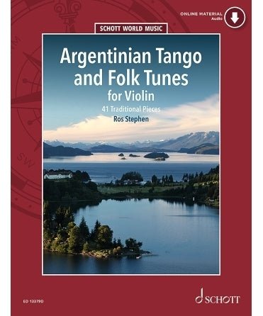 Argentinian Tango and Folk Tunes for Violin (Book with Audio Download) - Remenyi House of Music