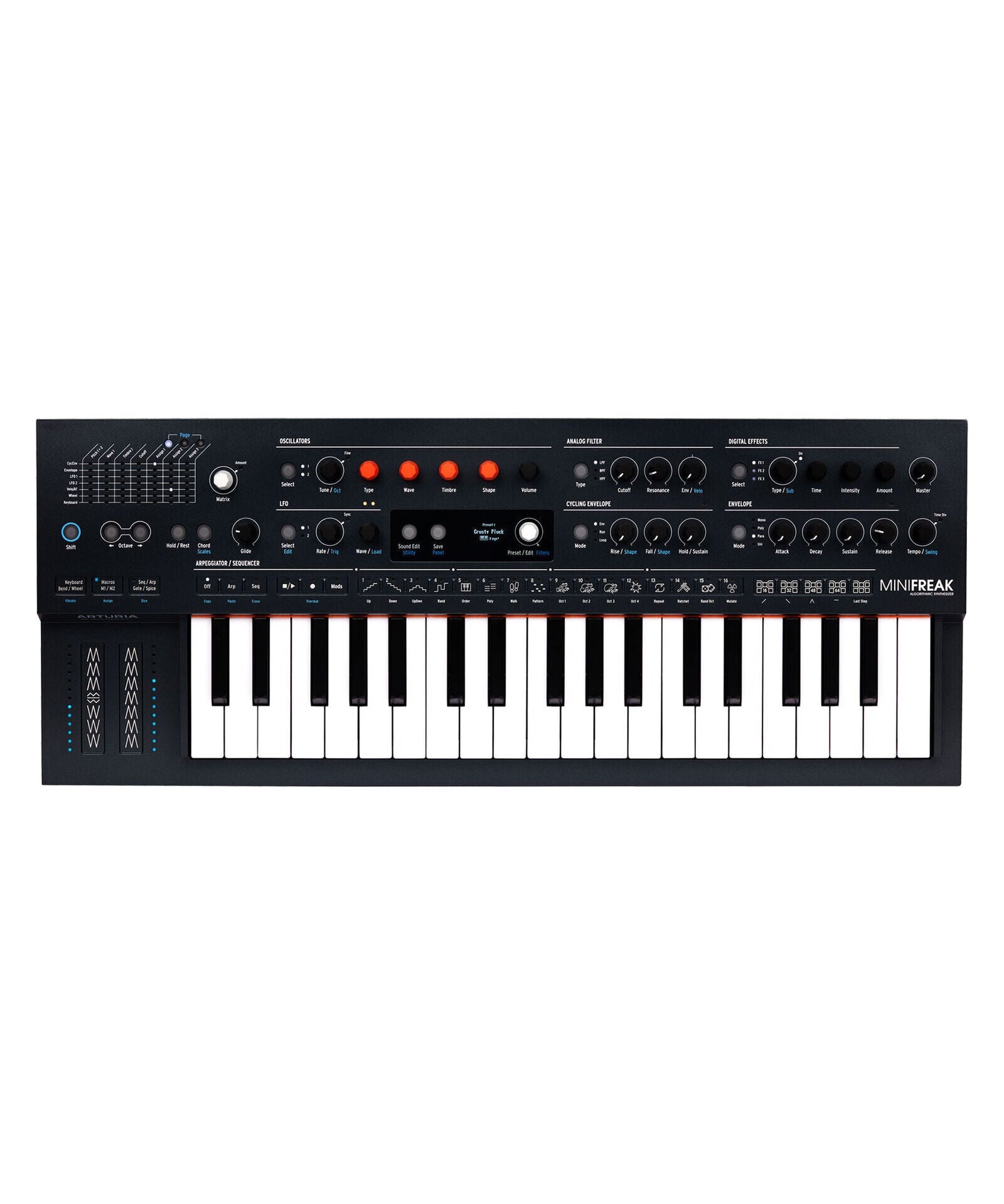 Arturia MiniFreak 37 - Note Slim Aftertouch Synthesizer - Remenyi House of Music