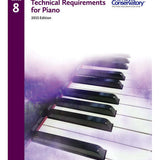 Technical Requirements for Piano Level 8