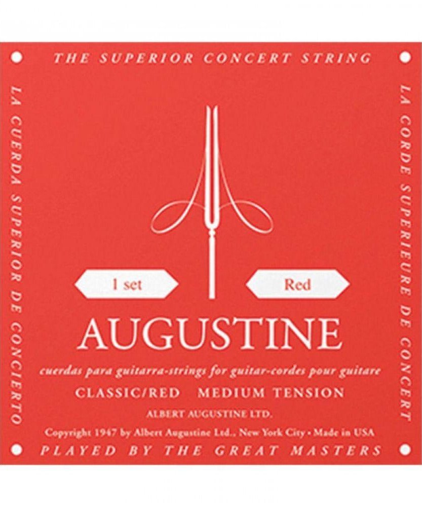 Augustine Red Classical Guitar Strings ARD - Medium Tension - Remenyi House of Music