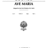 Ave Maria (Medium High Voice in F) - Remenyi House of Music