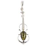 Pendant - Violin - Small Green