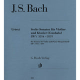 6 Sonatas for Violin and Piano (Harpsichord) BWV 1014-1019