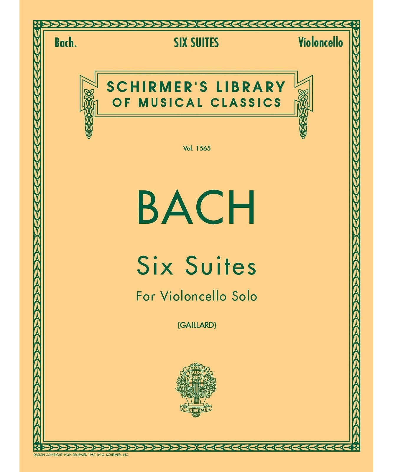 Bach: 6 Suites (Cello Solo) - Remenyi House of Music