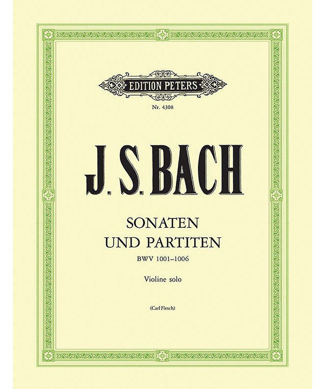 Bach, J. S. - Sonatas and Partitas for Violin Solo (BWV 1001–1006) - Remenyi House of Music