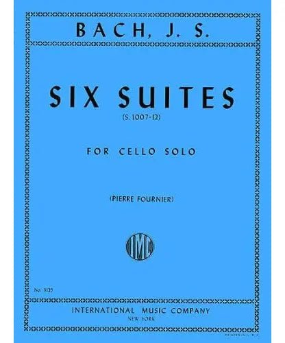 Bach J.S. - 6 Cello Suites BWV 1007 - 1012 - Remenyi House of Music