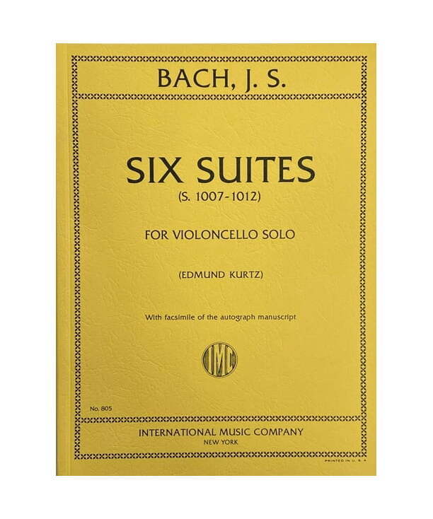 Bach J.S. - 6 Cello Suites BWV 1007 - 1012 - Remenyi House of Music