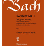 Bach J.S. - Cantata BWV 001 Wie Schon Leuchtet Der Morgenstern - Remenyi House of Music