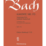Bach J.S. - Cantata BWV 170 Vergnügte Ruh', beliebte Seelenlust - Remenyi House of Music