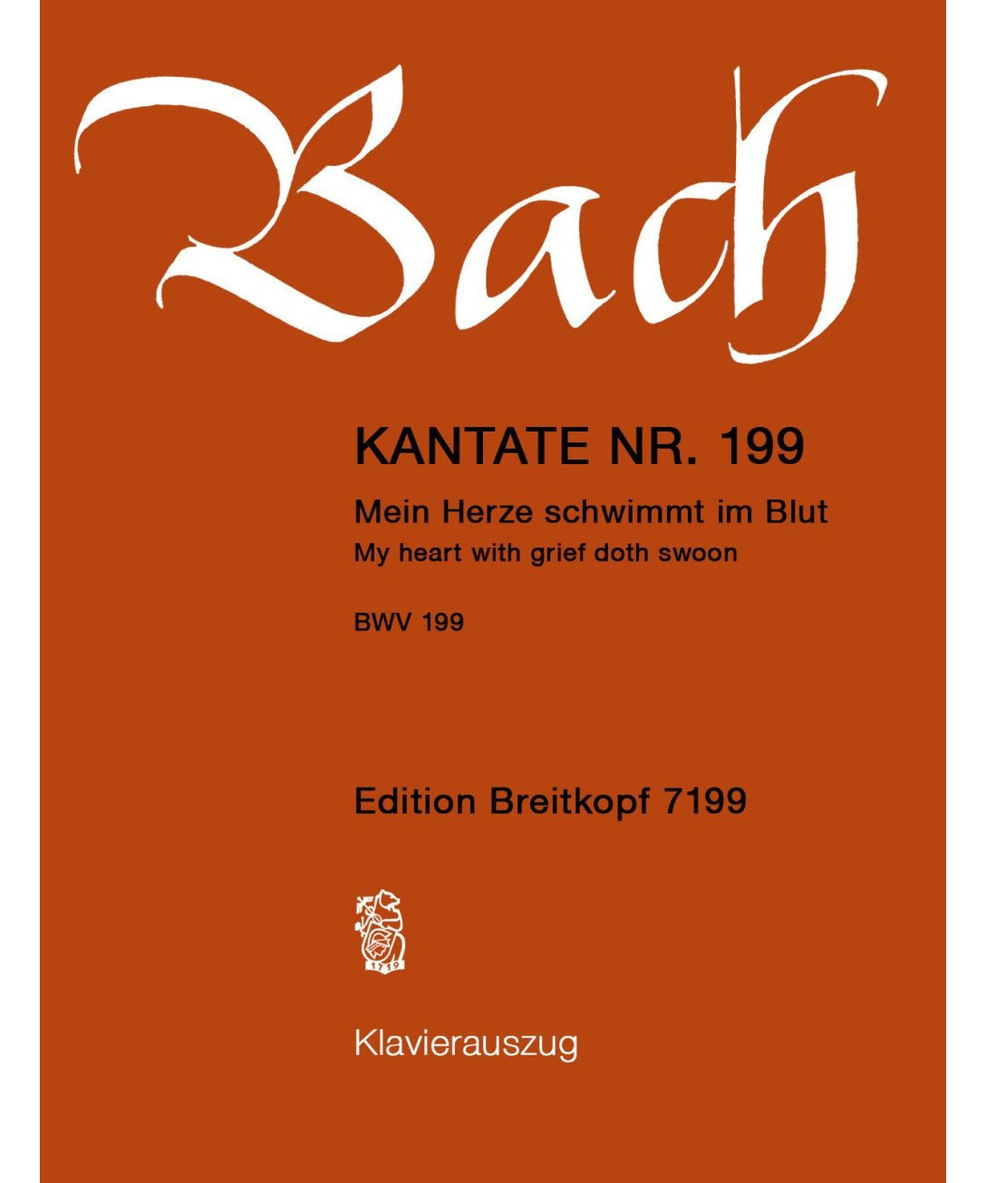 Bach J.S. - Cantata BWV 199 Mein Herze Schwimmt Im Blut - Remenyi House of Music