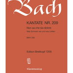 Bach J.S. - Cantata BWV 209 Non Sa Che Sia Dolore - Remenyi House of Music
