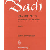 Bach J.S. - Cantata BWV 54 Widerstehe doch der Sünde - Remenyi House of Music