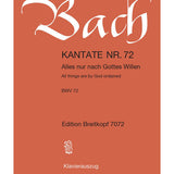 Bach J.S. - Cantata BWV 72 Alles nur nach Gottes Willen - Remenyi House of Music