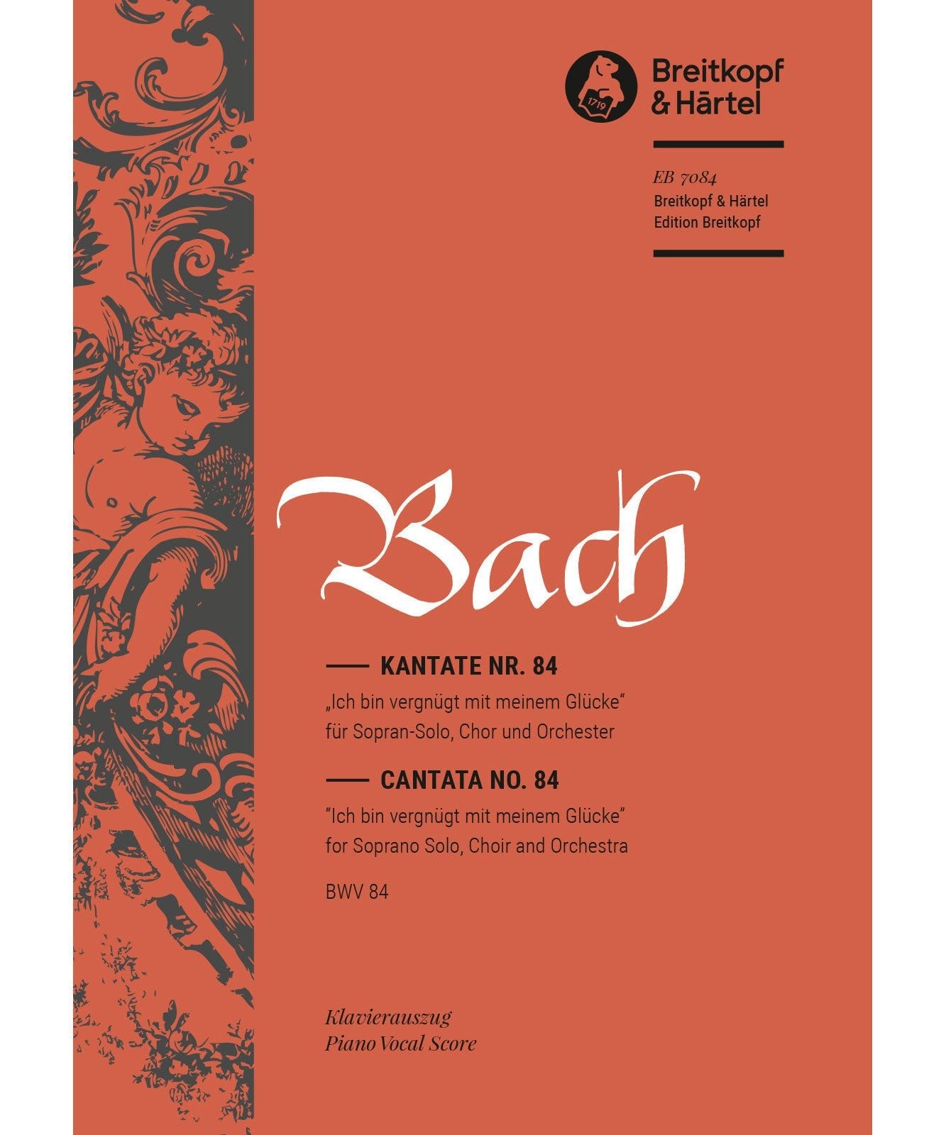 Bach J.S. - Cantata BWV 84 Ich bin vergnügt mit meinem Glücke - Remenyi House of Music