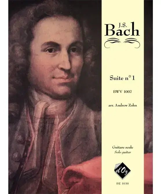 Bach, J.S. - Cello Suite 1 BWV 1007 Arranged for Guitar - Remenyi House of Music