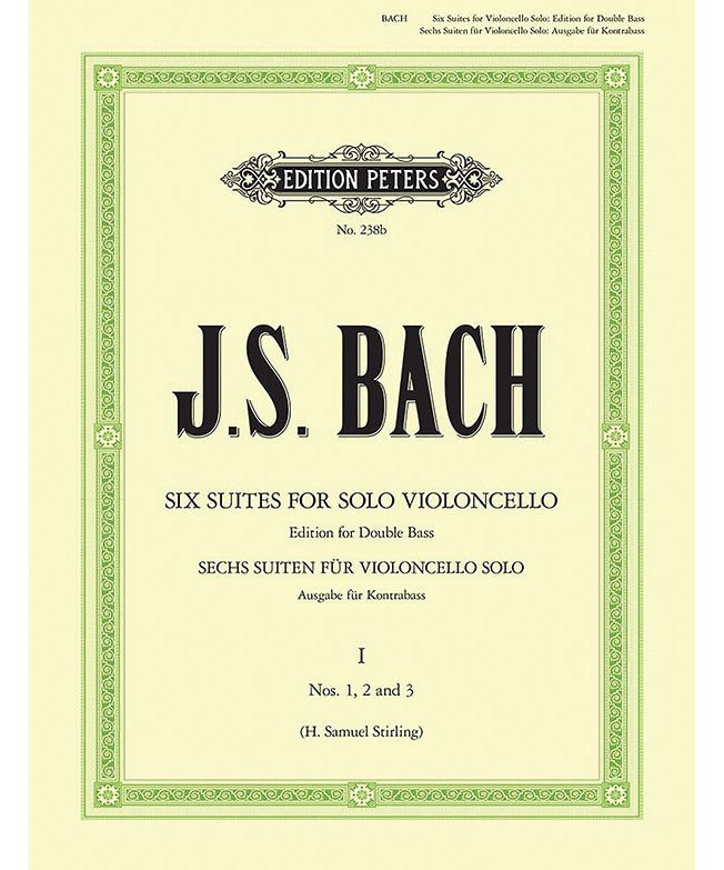 Bach, J.S. - Cello Suites (Transcribed for Double Bass Solo), Vol. 1: Nos. 1–3 - Remenyi House of Music