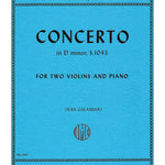 Bach, J.S. - Double Violin Concerto in D Minor, BWV 1043 - Remenyi House of Music