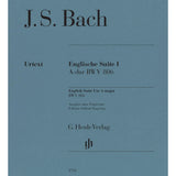 Bach, J.S. - English Suite No. 1 A Major, BWV 806 - Remenyi House of Music