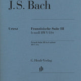 Bach, J.S. - French Suite III in B Minor - Remenyi House of Music