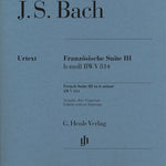 Bach, J.S. - French Suite III in B Minor (without fingering) - Remenyi House of Music