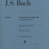 Bach, J.S. - French Suite III in B Minor (without fingering) - Remenyi House of Music