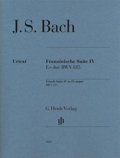 Bach, J.S. - French Suite IV E - Flat Major - Remenyi House of Music