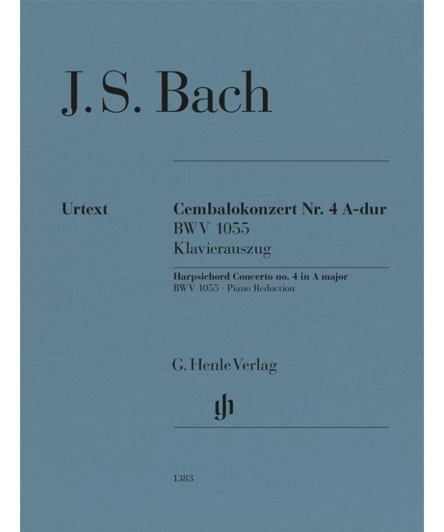 Bach, J.S. - Harpsichord Concerto No. 4, A Major, BWV 1055 - Remenyi House of Music