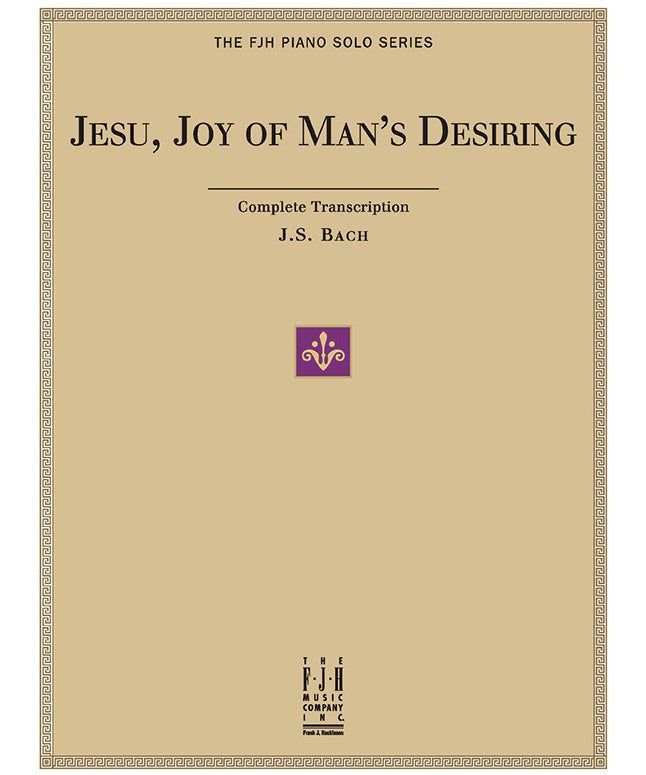 Bach J.S. - Jesu Joy Of Man's Desiring - Remenyi House of Music