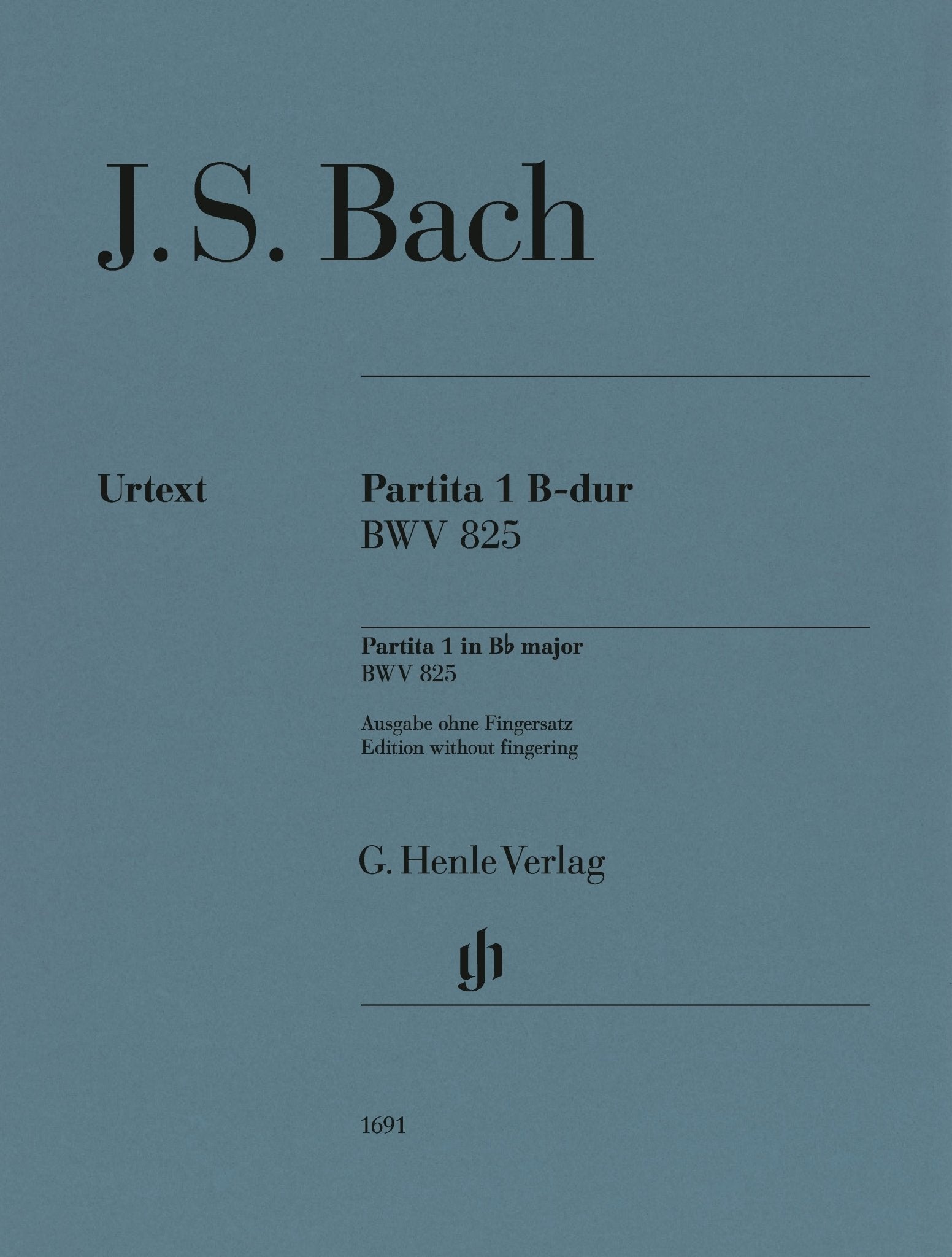 Bach, J.S. - Partita No. 1 in B - Flat Major, BWV 825 - Remenyi House of Music