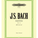 Bach, J.S. - Partitas - Volume 1, 1 - 3 (BWV 825 - 827) - Remenyi House of Music