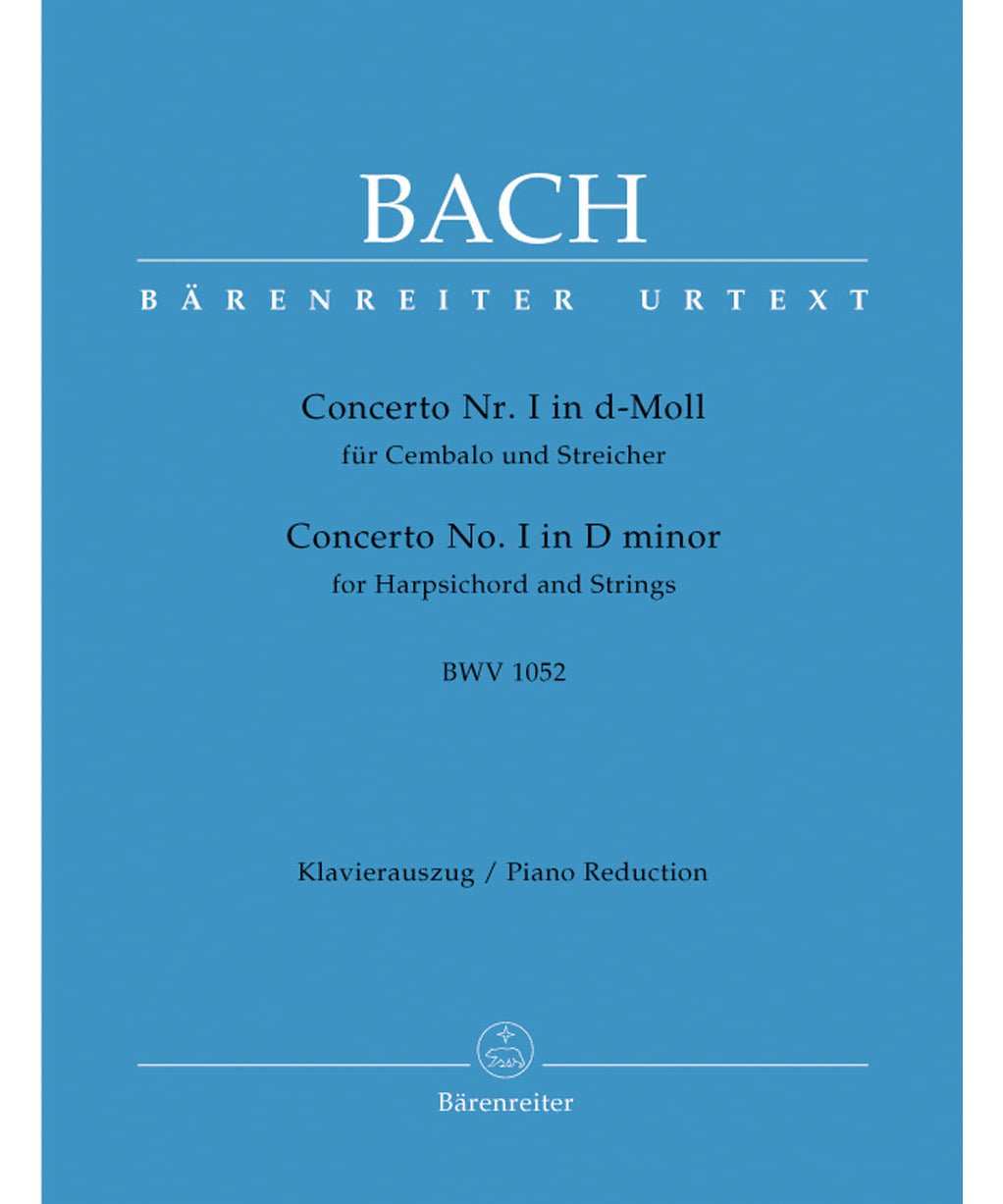 Bach J.S. - Piano Concerto 1 In D Minor BWV 1052 - Remenyi House of Music