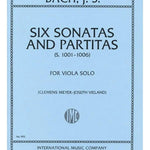Bach J.S. - Six Sonatas & Partitas - S. 1001 - 1006 - Viola - Remenyi House of Music