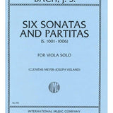 Bach J.S. - Six Sonatas & Partitas - S. 1001 - 1006 - Viola - Remenyi House of Music