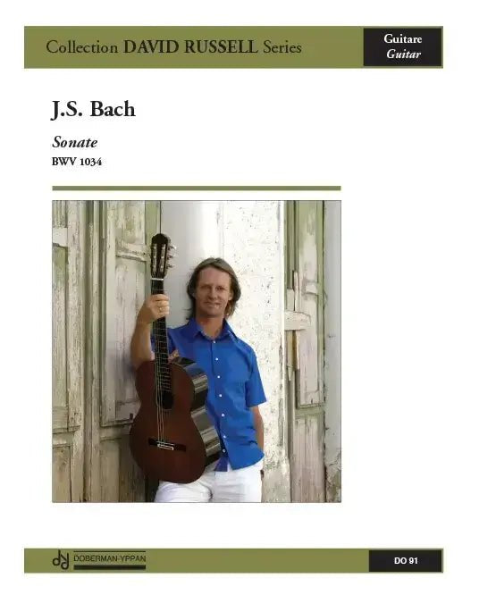 Bach, J.S. - Sonata BWV 1034 - Arranged for Guitar - Remenyi House of Music