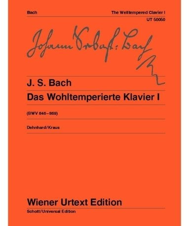 Bach J.S. - The Well - Tempered Clavier - Volume 1 BWV 846 - 869 - Remenyi House of Music