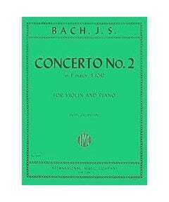 Bach J.S. - Violin Concerto 2 In E BWV 1042 - Remenyi House of Music