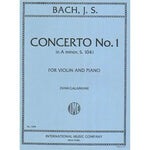 Bach J.S. - Violin Concerto No. 1 in A Minor, BWV 1041 - Remenyi House of Music