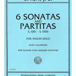 Bach J.S. - Violin Sonatas & Partitas BWV 1001 - 1006 - Remenyi House of Music