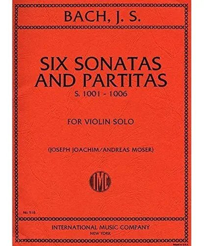 Bach J.S. - Violin Sonatas & Partitas S. 1001 - 1006 - Remenyi House of Music