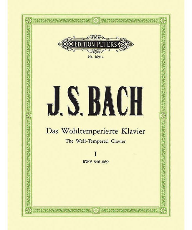 Bach, J.S. - Well - Tempered Clavier Volume 1 BWV 846 - 869 - Remenyi House of Music